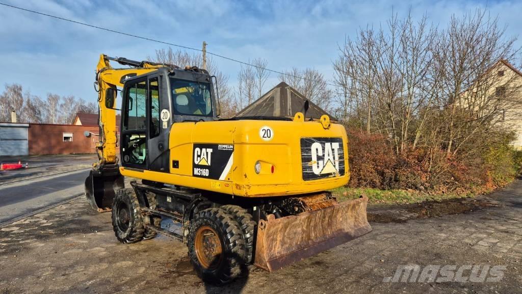 CAT M 316 D Wielgraafmachines