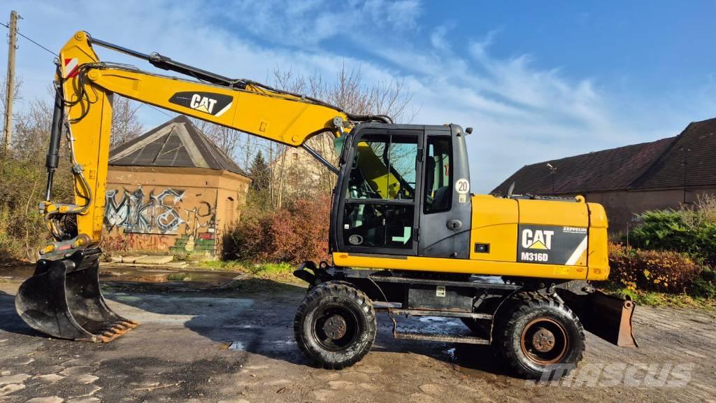 CAT M 316 D Wielgraafmachines