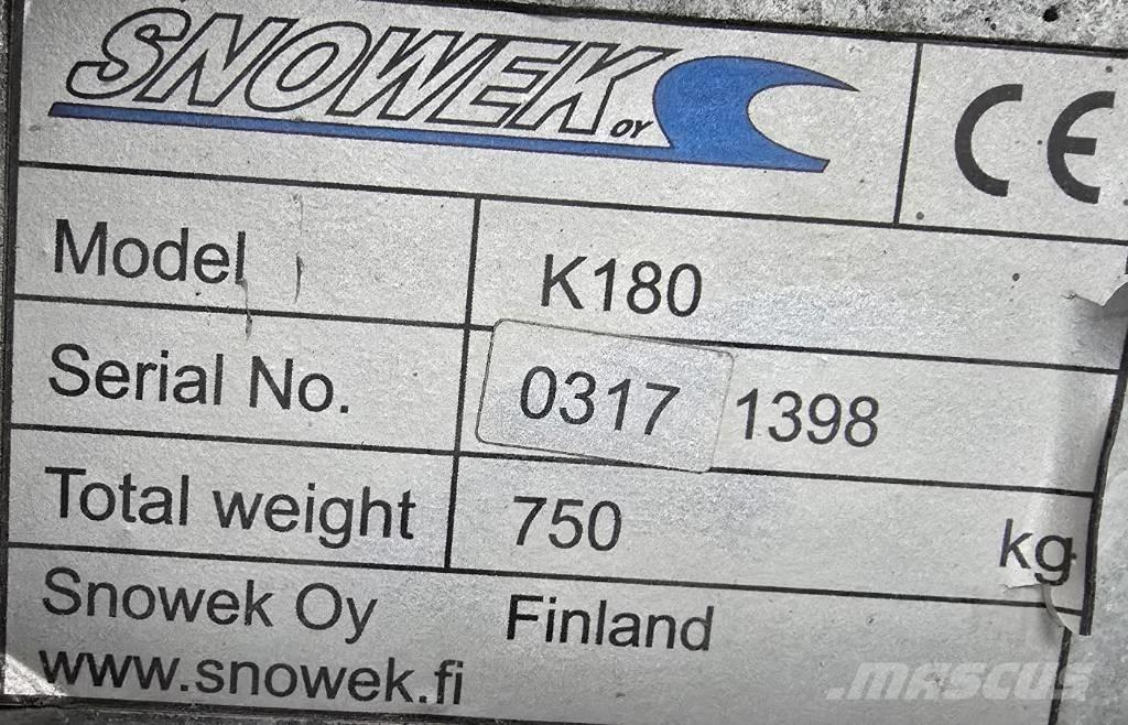 Snowek K180 Overige wegenonderhoudsmachines