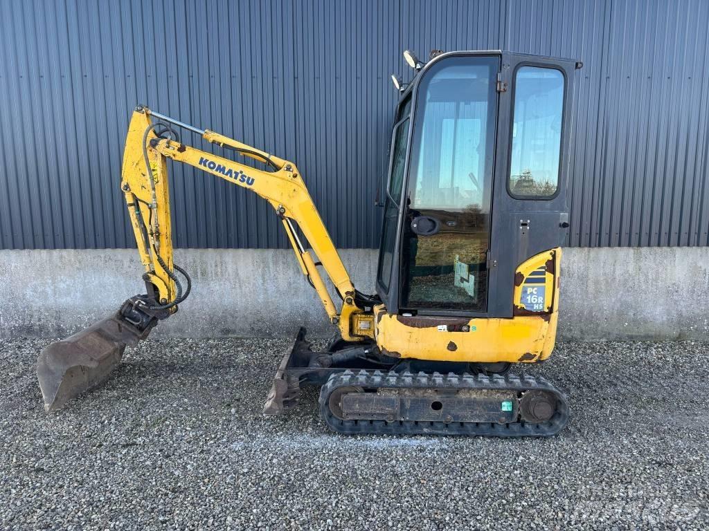 Komatsu PC 16 R-3HS Minigraafmachines < 7t