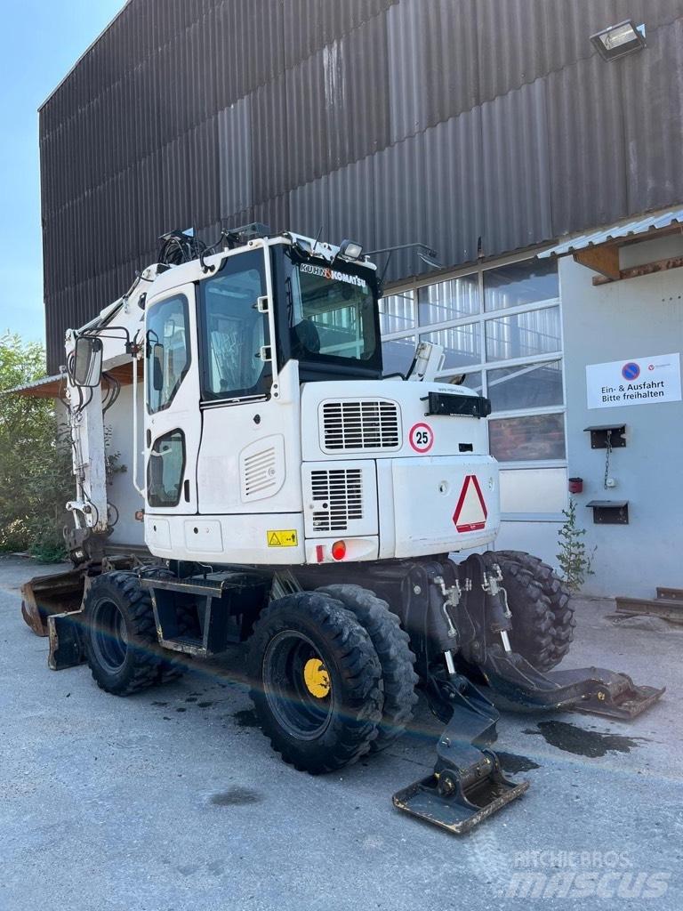 Komatsu PW 98 MR-8 Midigraafmachines 7t - 12t