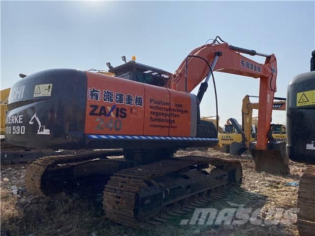 Hitachi zx240 Rupsgraafmachines