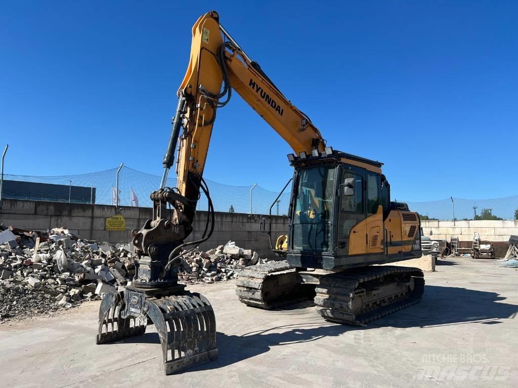 Hyundai HX 140 HRC Rupsgraafmachines