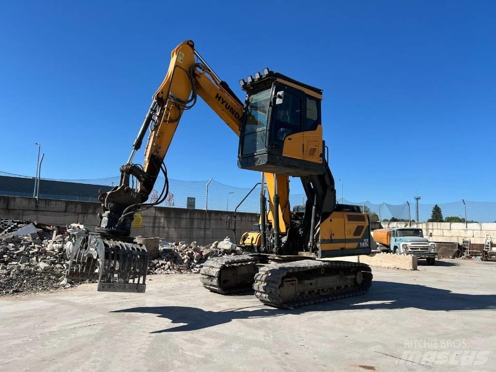 Hyundai HX 140 HRC Rupsgraafmachines