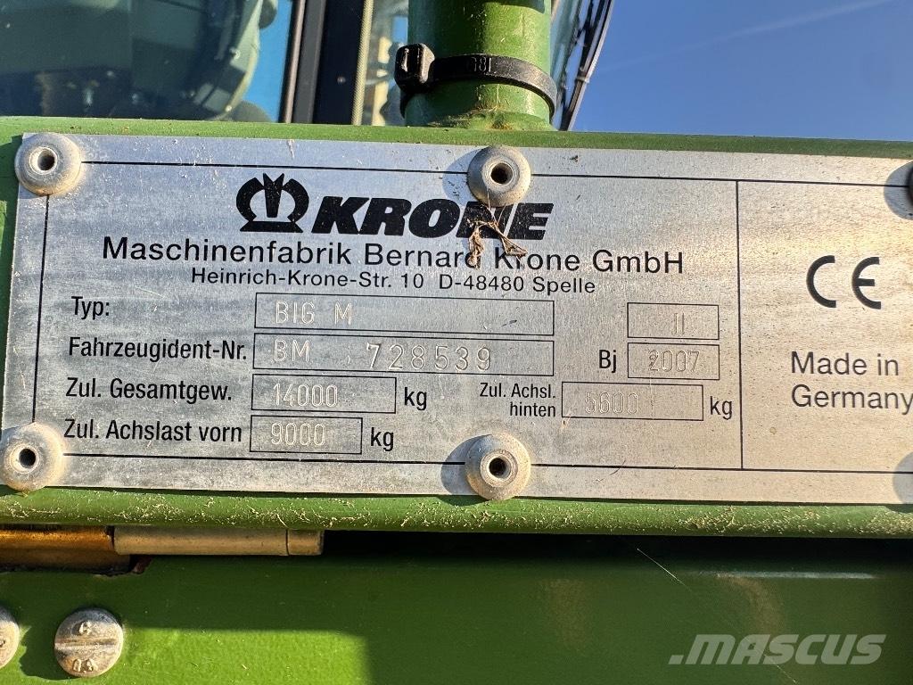 Krone Big M II Maaiers