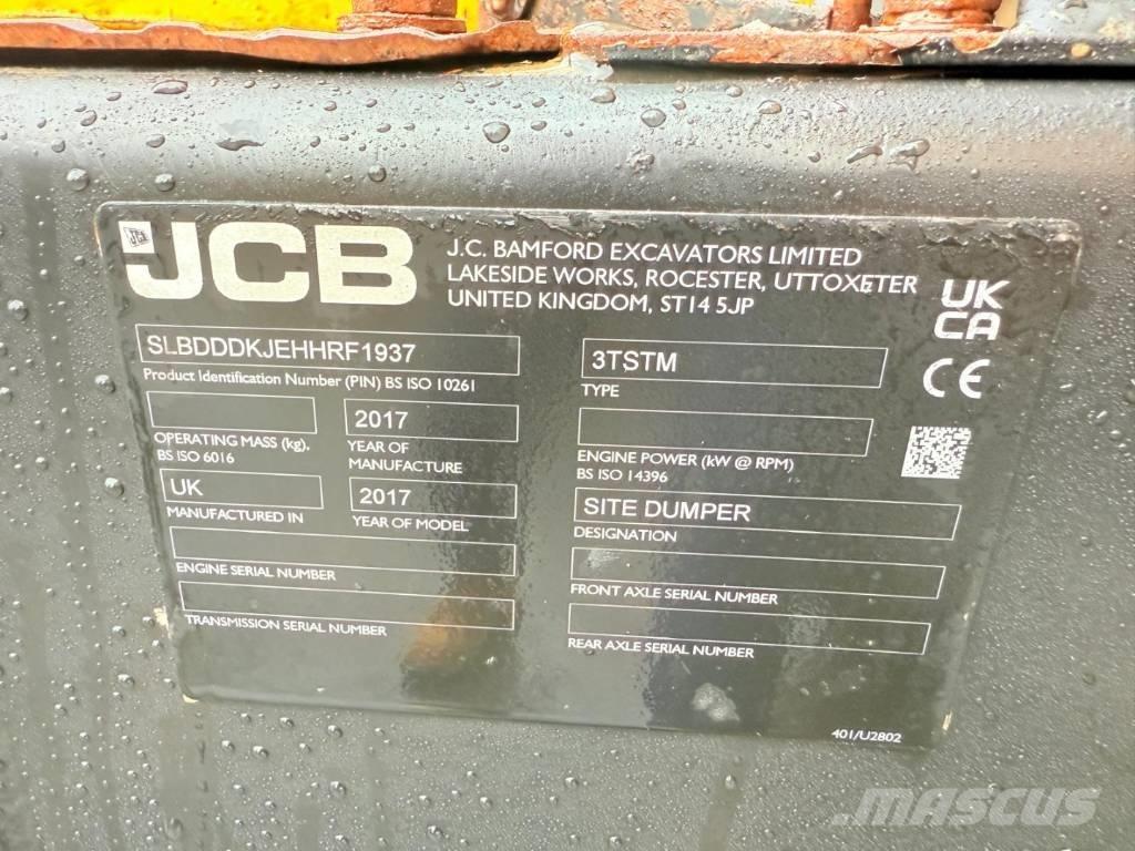 JCB 3 T Swivel Mini Dumpers