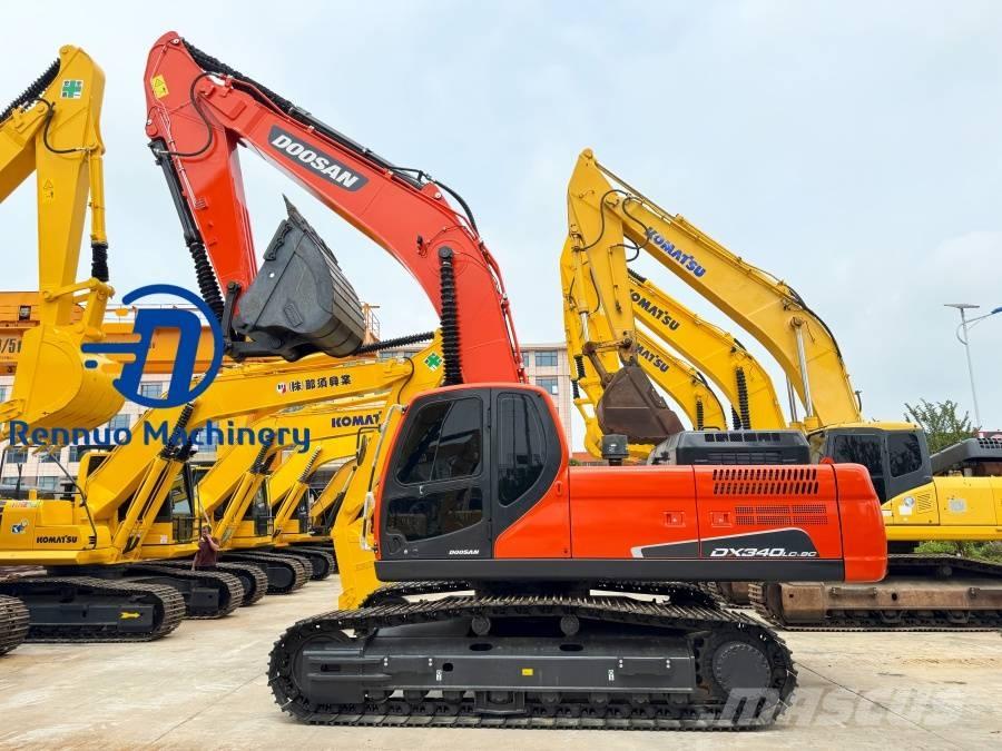 Doosan DX 340 Rupsgraafmachines