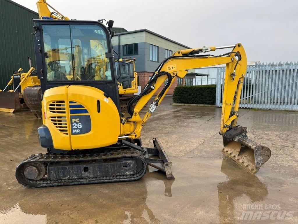 Komatsu PC 26 MR-3 Minigraafmachines < 7t