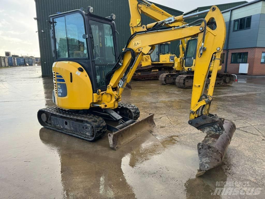 Komatsu PC 26 MR-3 Minigraafmachines < 7t