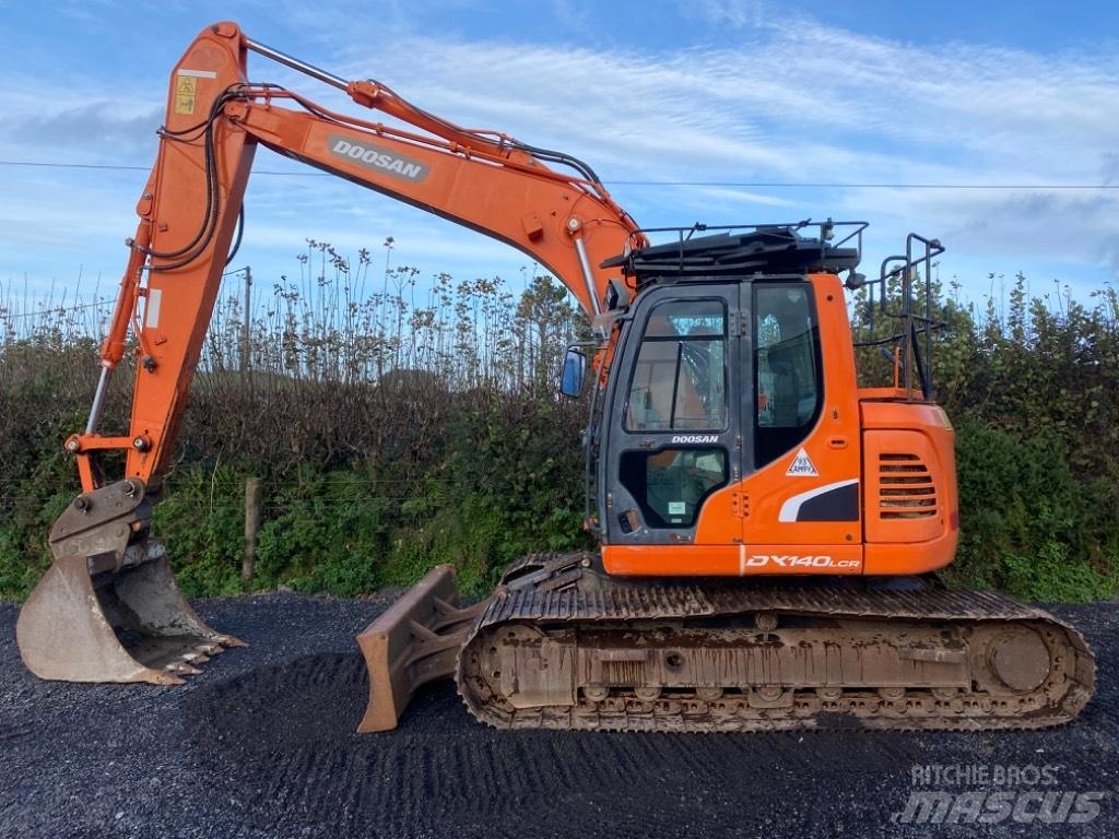 Doosan DX 140 LCR-3 Rupsgraafmachines