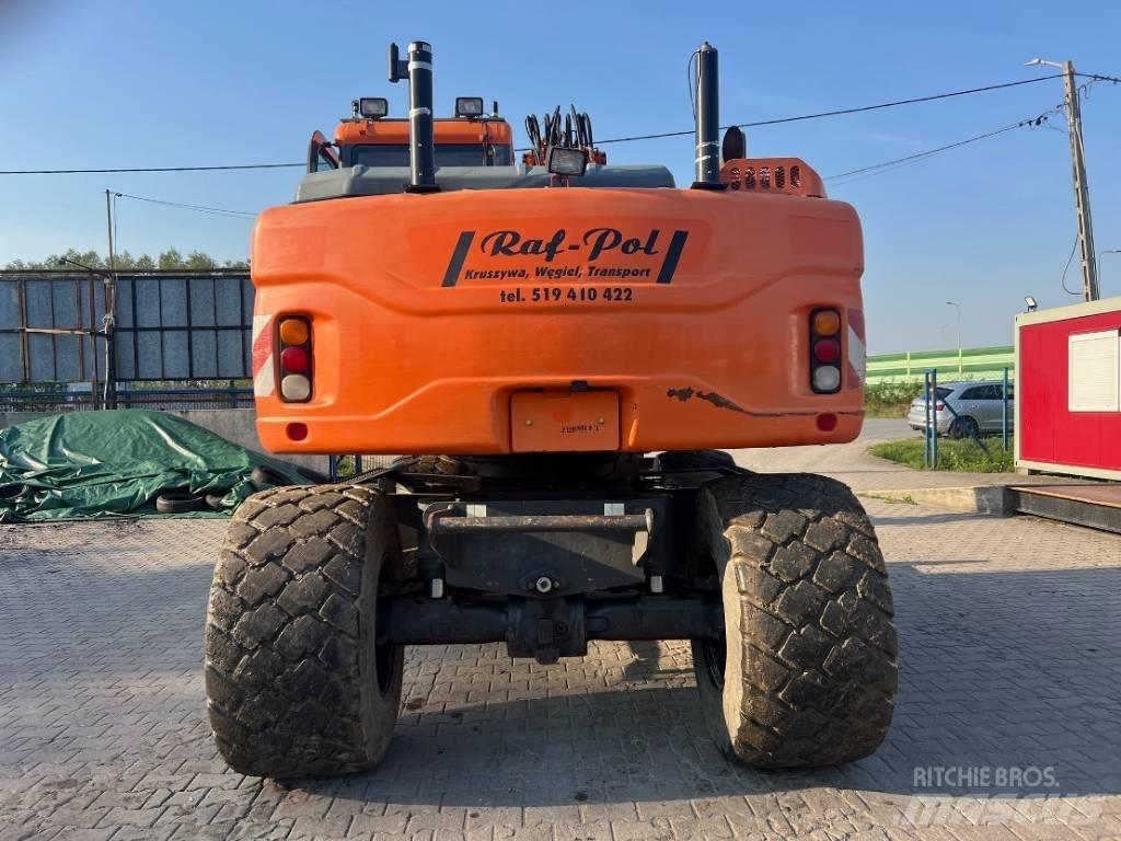Doosan DX 160 W-3 Wielgraafmachines