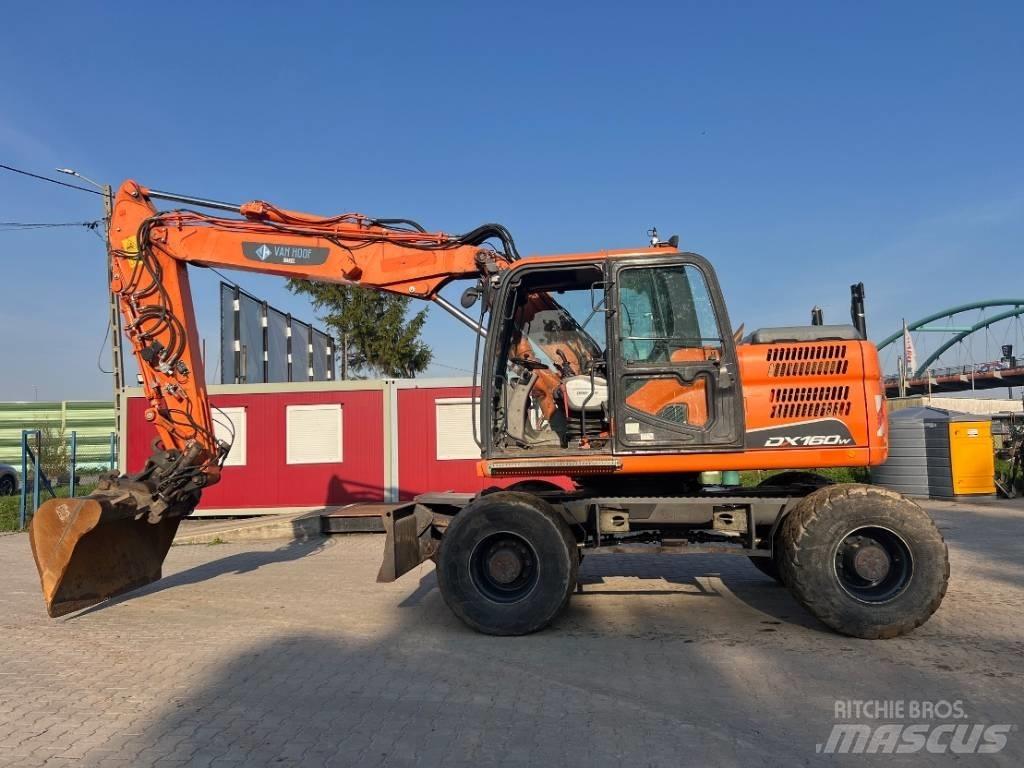 Doosan DX 160 W-3 Wielgraafmachines