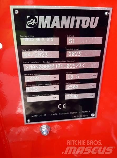 Manitou TMM25 4W Meeneemheftrucks
