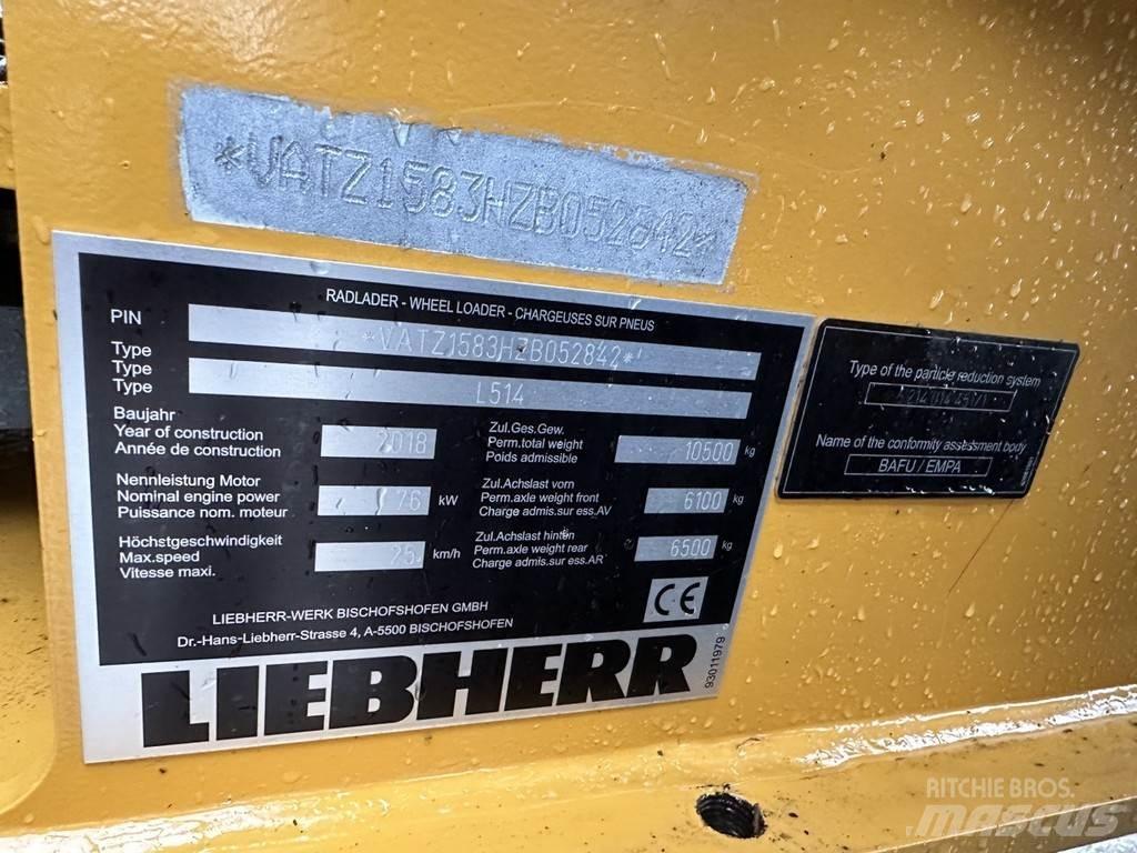 Liebherr L514 Wielladers