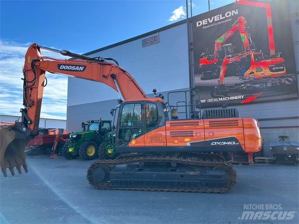 Doosan DX340LC-5 Rupsgraafmachines