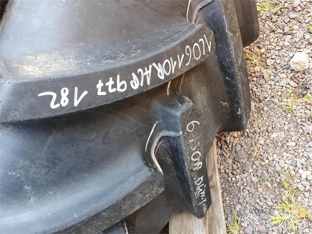 Mitas 420/70R28 x2 Banden, wielen en velgen