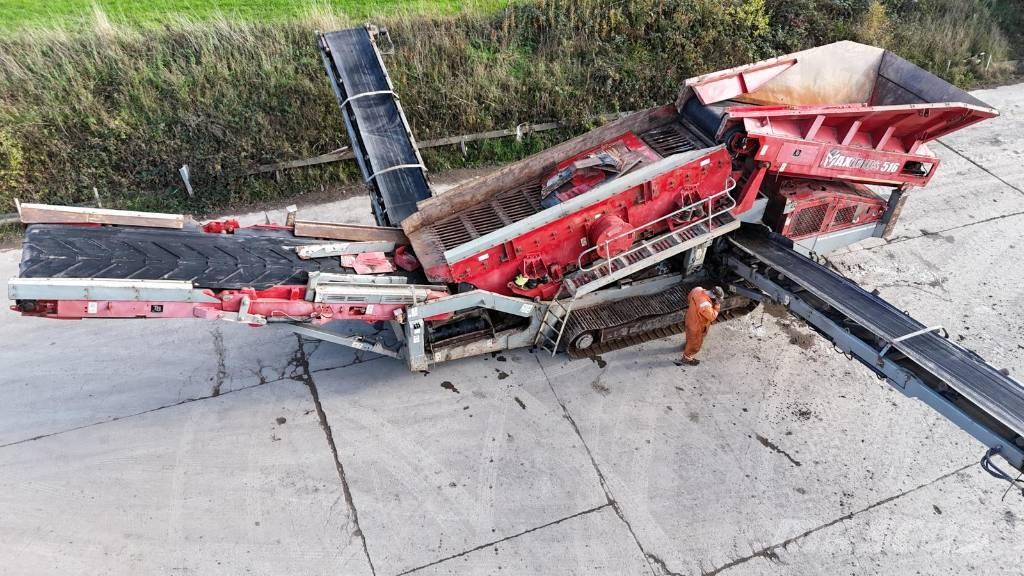 Maximus 516 Mobiele zeefinstallaties