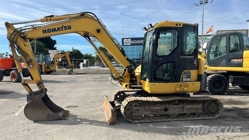 Komatsu PC 80 MR-3 Midigraafmachines 7t - 12t