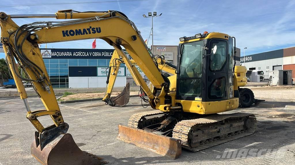 Komatsu PC 80 MR-3 Midigraafmachines 7t - 12t