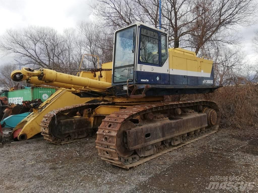 Komatsu PC 650 LC Rupsgraafmachines