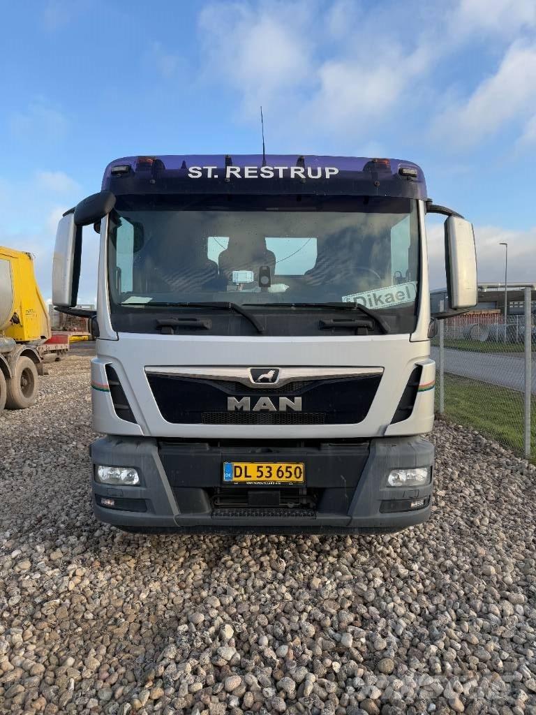 MAN TGM 15.290 Vrachtwagen met containersysteem