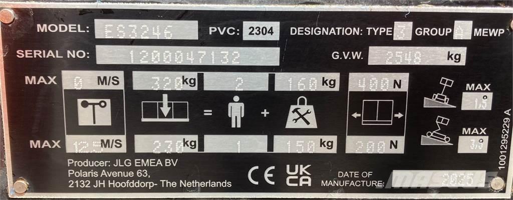 JLG ES3246 Schaarhoogwerkers