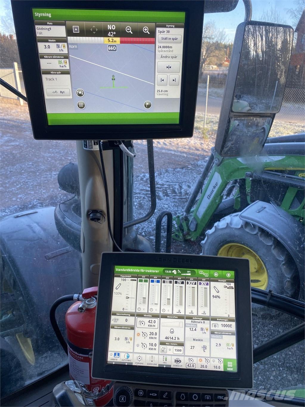 John Deere 6195 R Tractoren