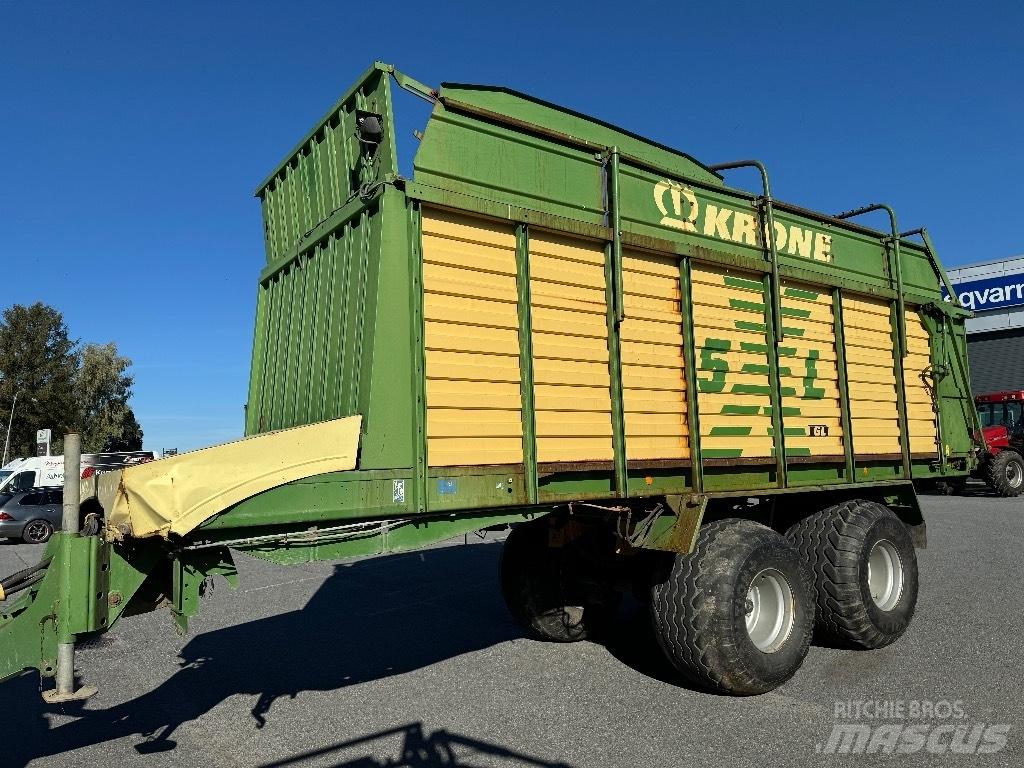Krone 5 XL GL Opraapwagens