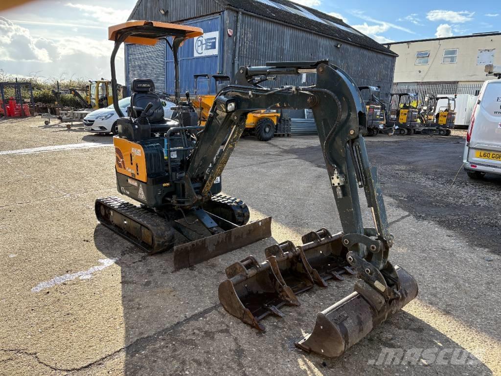 Hyundai Robex 17Z-9A Minigraafmachines < 7t