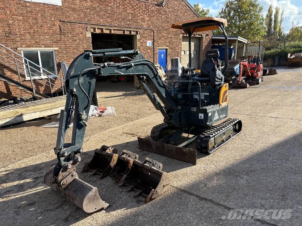 Hyundai Robex 17Z-9A Minigraafmachines < 7t