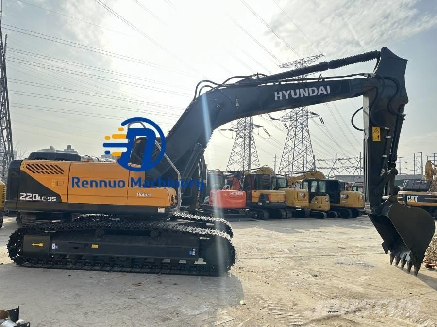 Hyundai R220LC-9S Rupsgraafmachines
