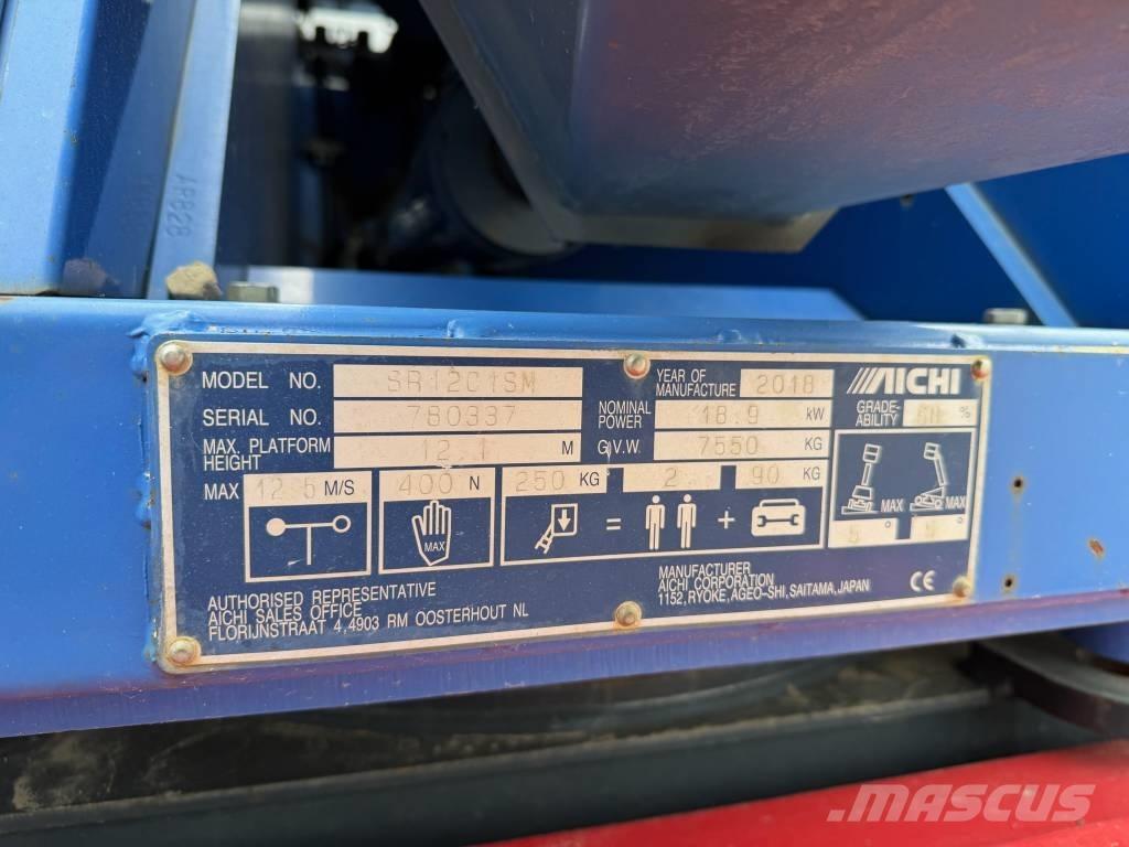 Aichi SR 12 CSM Telescoophoogwerkers