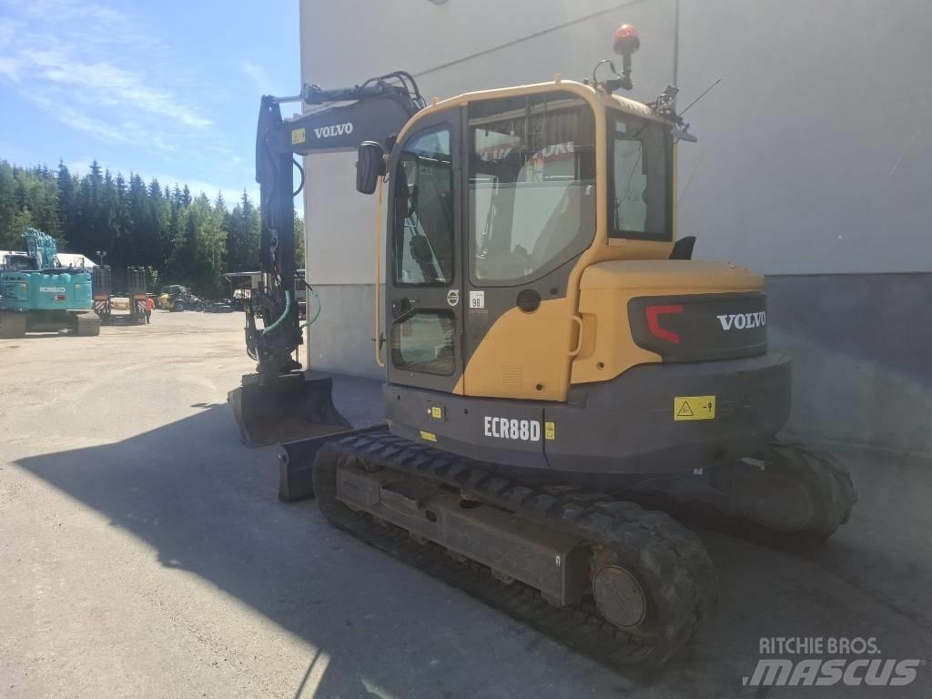 Volvo ECR 88 D Midigraafmachines 7t - 12t