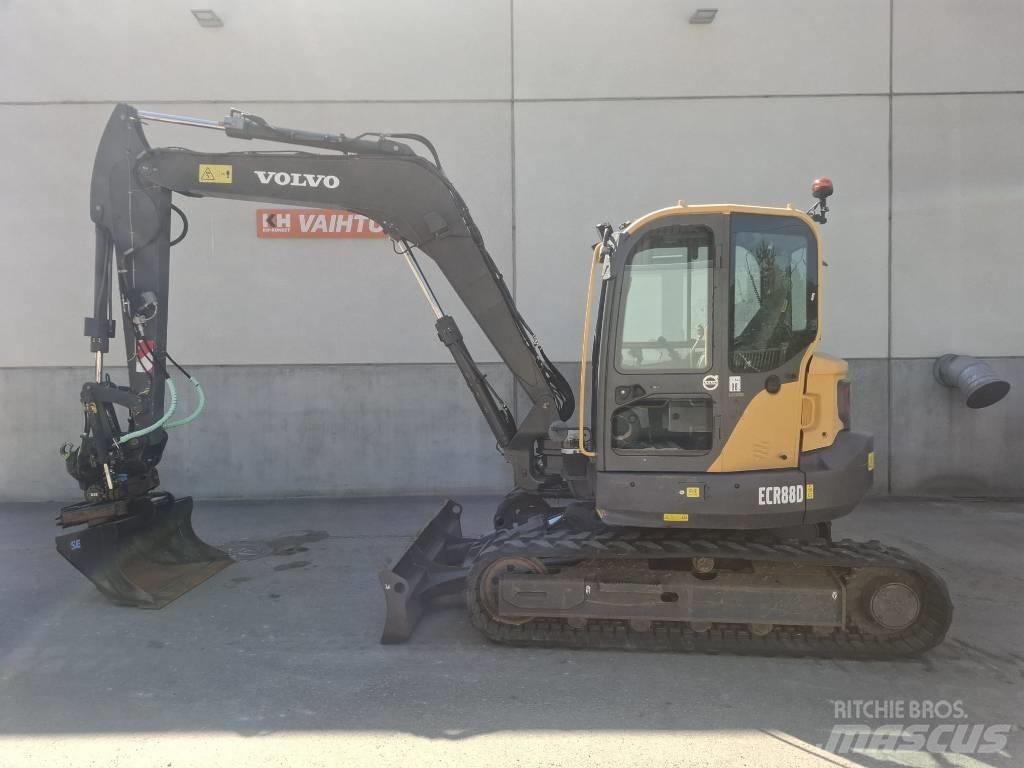 Volvo ECR 88 D Midigraafmachines 7t - 12t