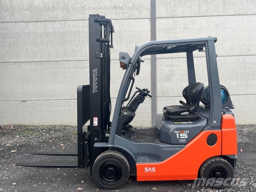 Toyota 02-8FGF15 LPG heftrucks