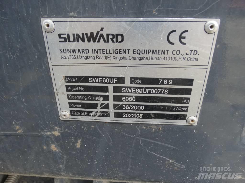 Sunward SWE 60 UF Midigraafmachines 7t - 12t