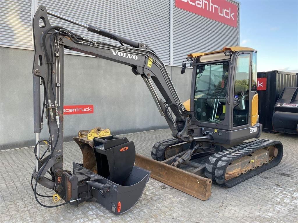 Volvo ECR50 Wielgraafmachines