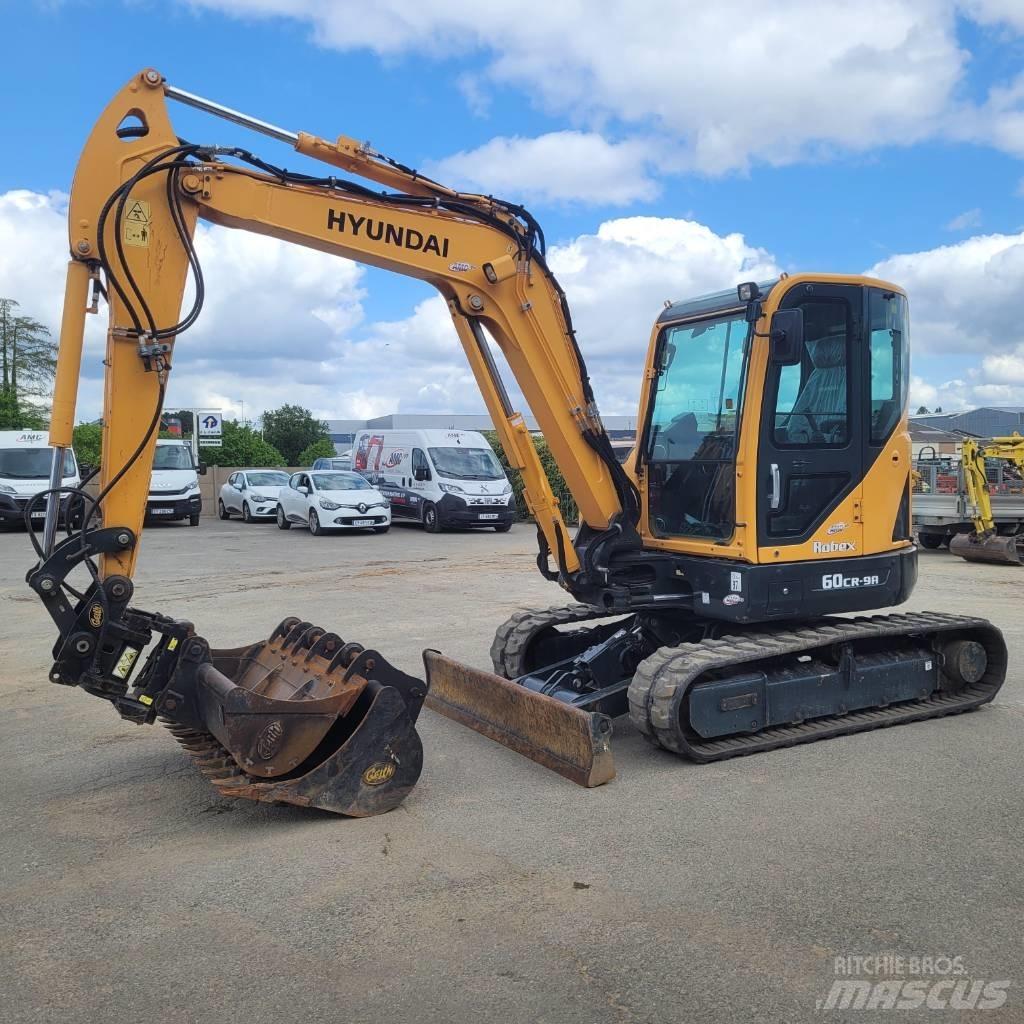 Hyundai R60CR9 Minigraafmachines < 7t