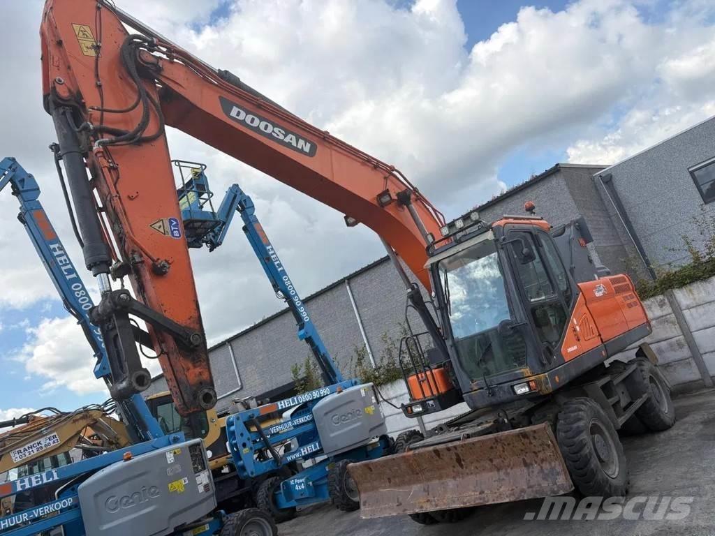 Doosan DX210 WE-5 Wielgraafmachines