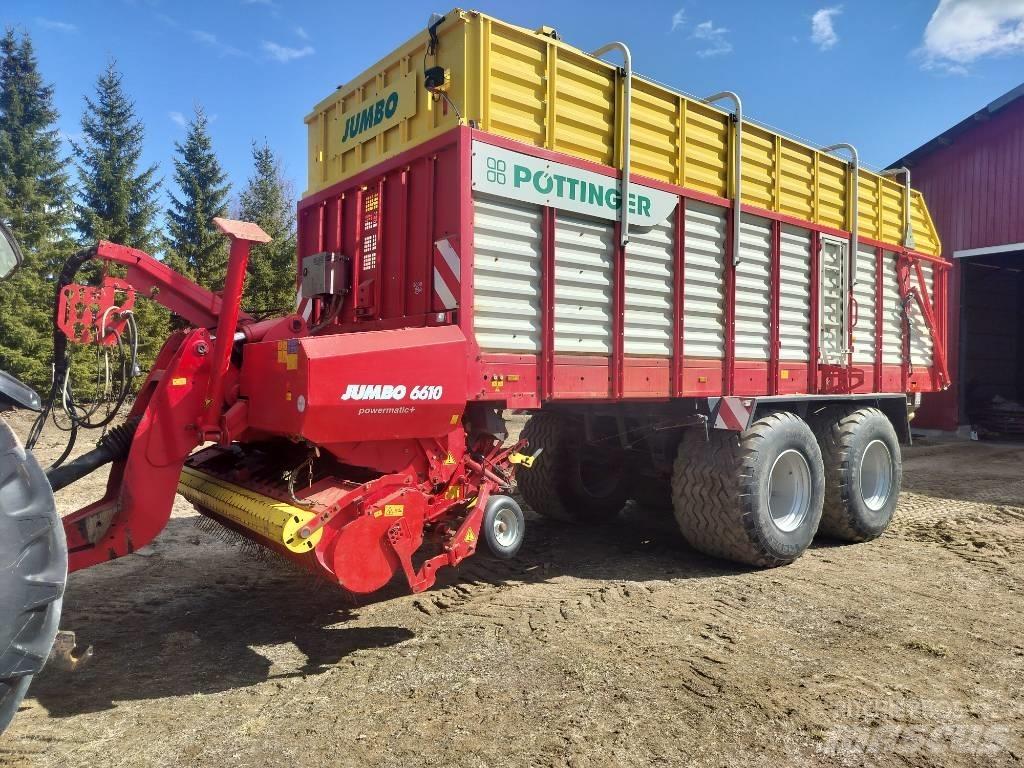 Pöttinger Jumbo 6610 Opraapwagens