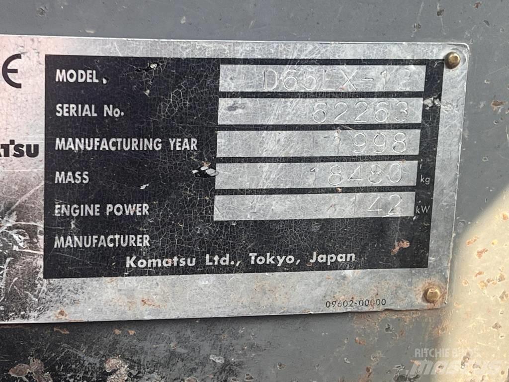 Komatsu D 65 EX-12 Rupsdozers
