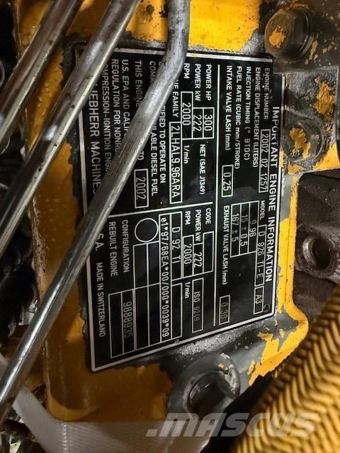 Liebherr D 926 TI-E Motoren