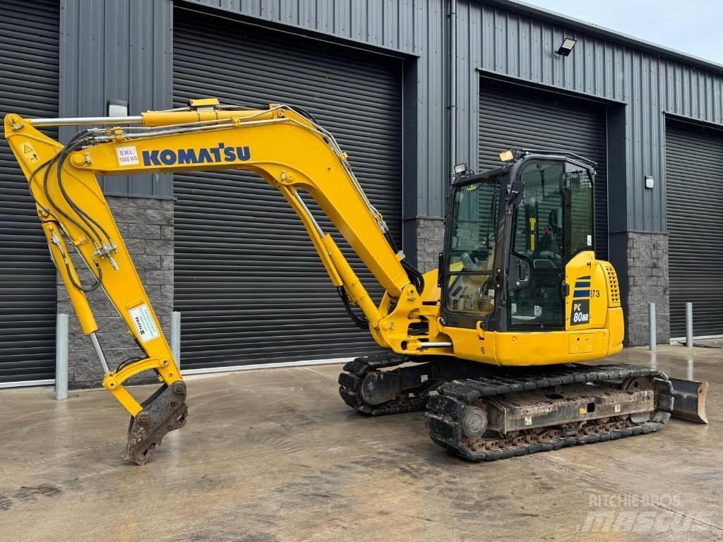 Komatsu PC 80 MR-5 Midigraafmachines 7t - 12t