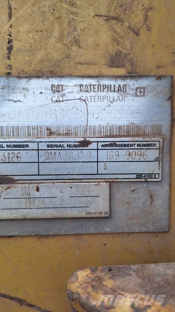 CAT 963 C Rupsladers