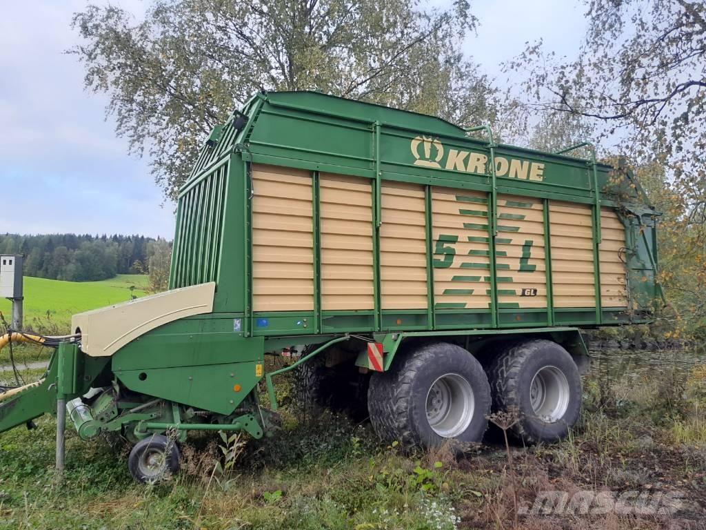 Krone 5 XL GL Opraapwagens