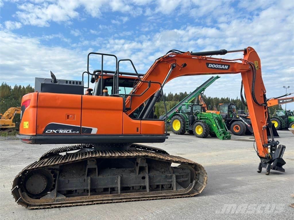 Doosan DX160HLC-5 Rupsgraafmachines