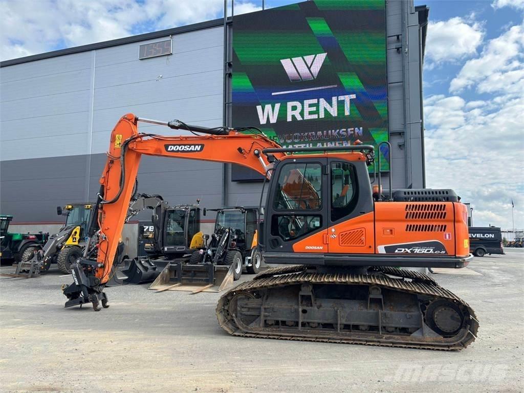 Doosan DX160HLC-5 Rupsgraafmachines