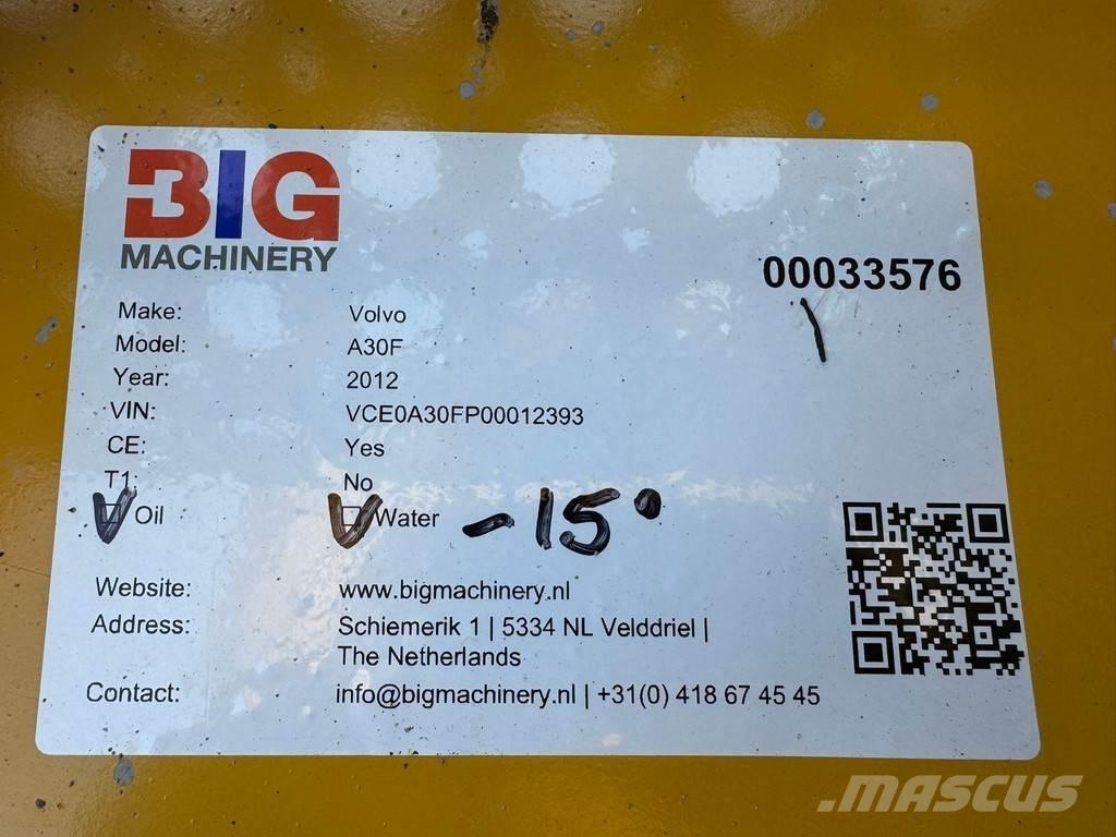 Volvo A30F Knik dumptrucks