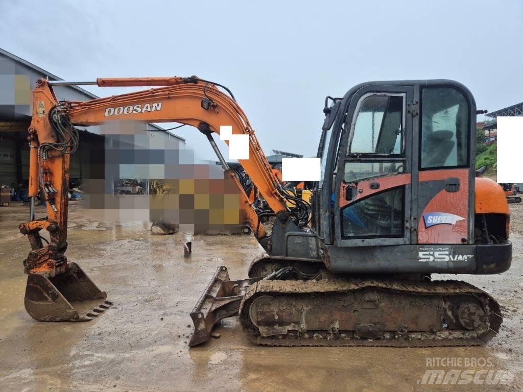 Doosan Solar 55 V Minigraafmachines < 7t