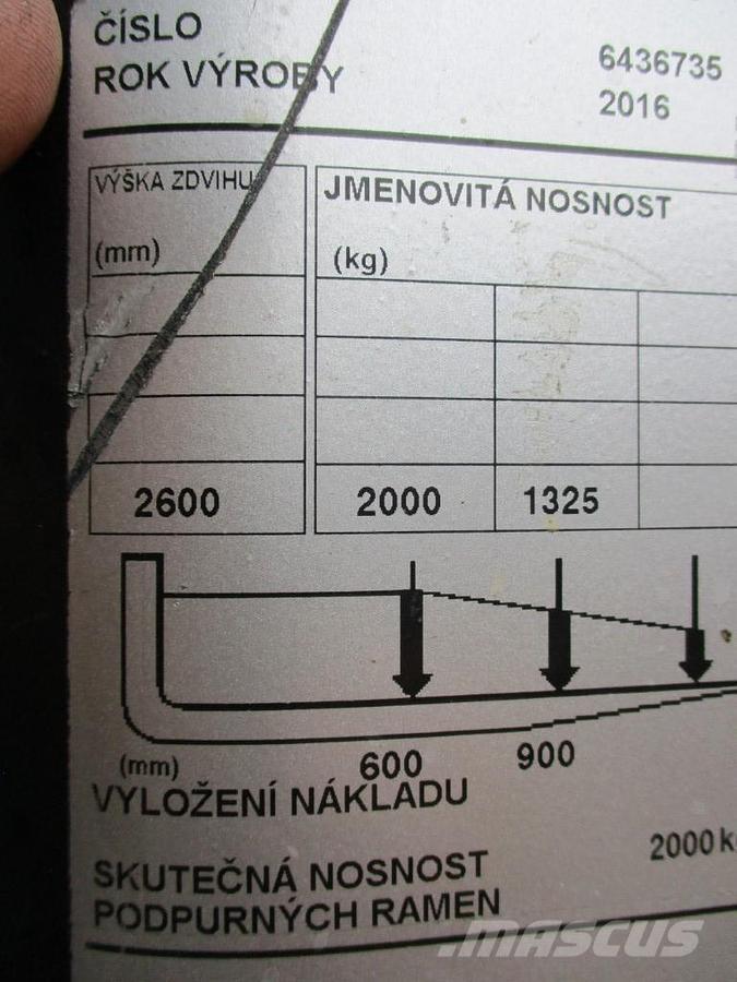 BT SPE 200L Pallettruck met meerij platform